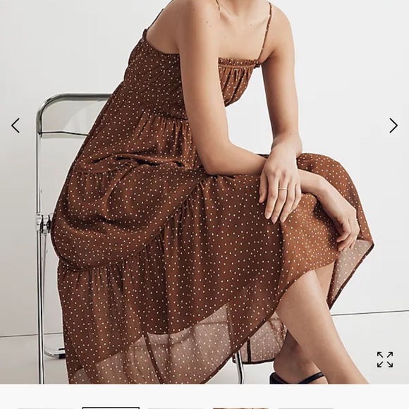 Madewell Sophia Cami Tiered midi dress - Picture 7 of 10